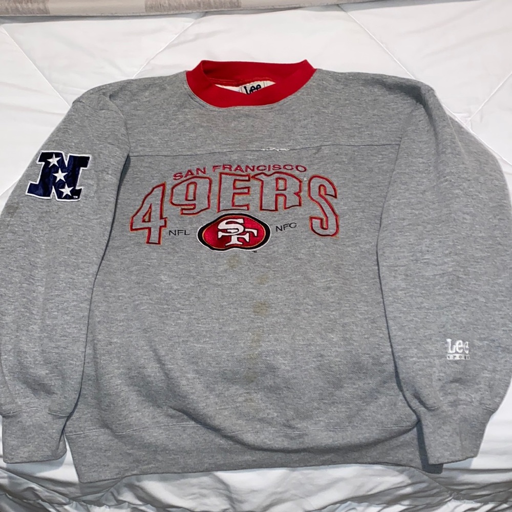🏈PLAYOFF🏈bound San Francisco 49ERs VINTAGE NFL EMBROIDERED and NFC patch.